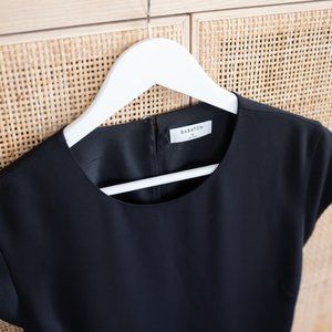 Aritzia Babaton "Hamptons" Dress in Black